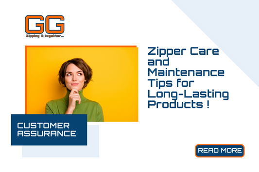 Zipper Care and Maintenance Tips for Long-Lasting Products !