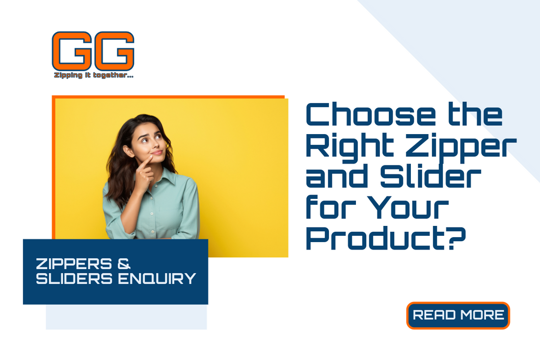 How to Choose the Right Zipper and Slider for Your Product?