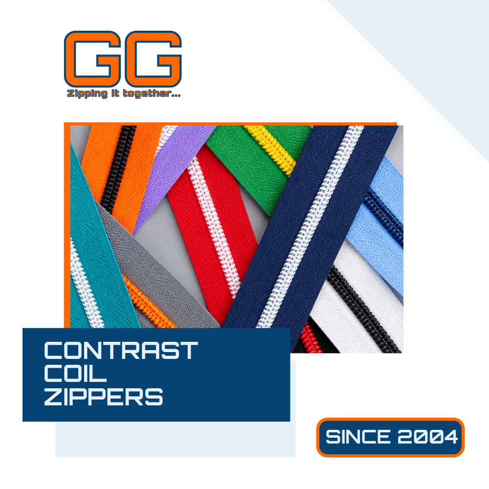 Contrast Coil Zippers
