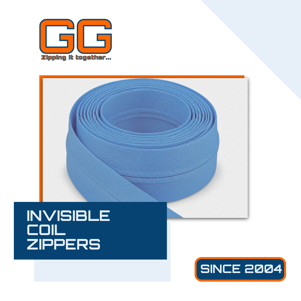 Invisible Coil Zippers